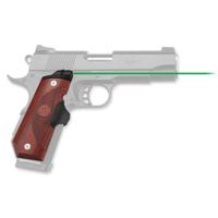 

Crimson Trace Master Series Rosewood LaserGrip Green Laser Sight for 1911 Bobtail Pistols