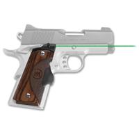 

Crimson Trace Master Series Walnut LaserGrip Green Laser Sight for 1911 Compact Pistols