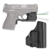 

Crimson Trace Laserguard Pro Green Laser Sight & 150 Lumen White LED Tactical Light for Smith & Wesson M&P Shield 9mm and .40 Pistol, with IWB Blade Teck Holster