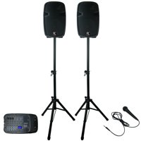 

ChromaCast Portable PA 6-Channel 200W Sound System with Bluetooth, USB and SD Card Reader