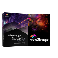 

Corel Pinnacle Studio 22 Ultimate, Advanced Video Editing & PhotoMirage, Photo Animation Software, for PC - Download Card