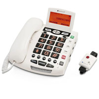 

ClearSounds C600ER Amplified SOS Alert Phone, White