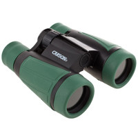 

Carson 5x30mm Hawk Kid's Ultra Deluxe Weather Resistant Roof Prism Binocular with 6.0 Degree Angle of View, Green