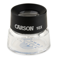 

Carson LL-20 LumiLoupe 10x Stand Magnifier with Reticle