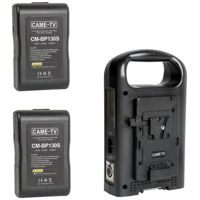 

Came-TV 24V XLR Output V-Mount Dual Charger with 2x 130W Compact Batteries