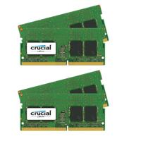 

Crucial 2 pack 32GB (2x 16GB) 260-Pin SODIMM DDR4 (PC4-19200) Server Memory Module Kit, CL=17, Unbuffered, 2400 MT/S Speed, Non-ECC, 1.2V, Dual Rank, x8 Based, 2048Meg x 64