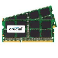 

Crucial 8GB (2x4GB) 204-pin SODIMM DDR3 PC3-10600 Memory Module Kit for Mac