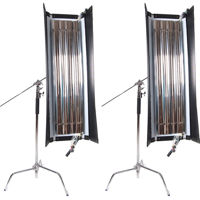 

Came-TV 4' 4Bank 300W Select Fluorescent 2-Light Fixture Kit
