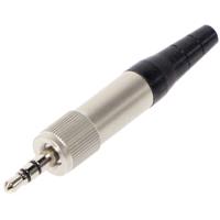 

Cable Techniques Deluxe 3.5mm TRS Locking Nickel Connector for Sennheiser G3 & 2000, Sony, Azden