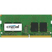 

Crucial 4GB 260-Pin SODIMM DDR4 (PC4-19200) Server Memory Module, CL=17, Unbuffered, 2400 MT/S Speed, Non-ECC, 1.2V, Single Rank, x8 Based, 512Meg x 64