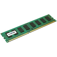 

Crucial 8GB 240-pin UDIMM DDR3 1600MT/S (PC3-12800) Desktop Memory Module, CL11, Unbuffered, ECC, 1.35V, 1024Megx72 Configuration