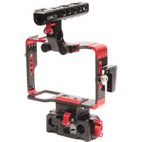 

Came-TV Carbon Fiber Cage with 15mm Rod Base for Sony a7 Series Cameras, Red