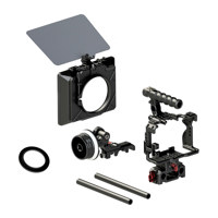 

Came-TV Sony Camera Rig 15mm Follow Focus Rod System and Matte Box with Carbon Fiber Flag Package