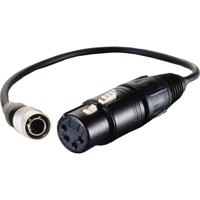 

Cable Techniques 12" Neutrik XLR 4-pin Male to Hirose 4-pin Male Output Cable for AJA Ki-Pro Recorders