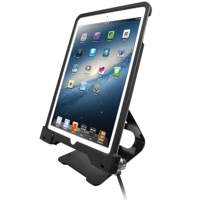 

CTA Digital Anti-Theft Security Case with Metal Stand for iPad (2018), iPad (2017), iPad Pro 9.7, and iPad Air (1-2)