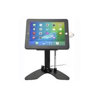 

CTA Digital Dual Security Kiosk Stand Black with Locking Case and Cable for iPad 2-4, iPad Air 1, 2, iPad Gen. 5 (2017), iPad Gen. 6 (2018), iPad Pro 9.7