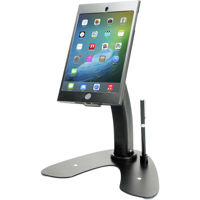 

CTA Digital Dual Security Kiosk Stand with Locking Case and Cable for iPad mini (1-4 Gen), Black