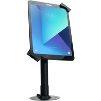 

CTA Digital Height-Adjustable Tabletop Security Mount for 7-14" Tablets, Including 12.9" iPad Pro (2018), 11" iPad Pro (2018), iPad Gen 5-6, iPad mini, iPad Pro 12.9, Surface Pro 4, and More