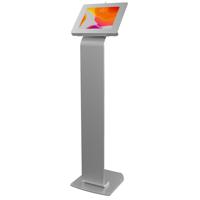 

CTA Digital Premium Locking Floor Stand Kiosk for iPad 10.2" (7th & 8th Gen.), 11" iPad Pro, iPad Gen. 5 & 6, and More, Silver