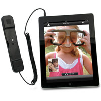 

CTA Digital Radiation Safe Telephone Handset for iPad & iPhone, Black