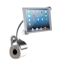 

CTA Digital Wall Mount Bathroom Stand with Paper Holder for iPad & Tablets