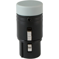 

Cable Techniques Low Profile Right-Angle XLR 3-Pin Female Connector with A-Shell, Large/Gray Cap
