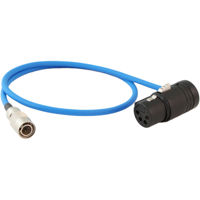 

Cable Techniques Hirose 4-Pin to Low-Profile XLR-4F DC Power Cable, 18"
