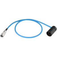 

Cable Techniques 18" Low-Profile XLR-4M Male to Hirose 4-Pin DC Cable for 12-18 VDC Input to Battery Bud