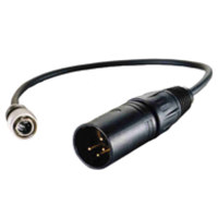 

Cable Techniques 12" Neutrik XLR 4-pin Male to Hirose 4-pin Male Input Cable for 12-18 VDC Input to Battery Bud
