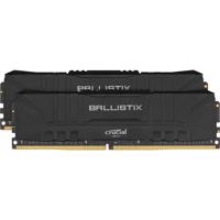 

Crucial Ballistix 64GB (32GBx2) DDR4 3200 MT/s UDIMM Desktop Gaming Memory Module Kit, Black