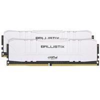 

Crucial Ballistix 16GB (8GBx2) DDR4 2666 MT/s UDIMM Desktop Gaming Memory Module Kit, White