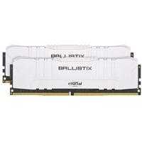 

Crucial Ballistix 16GB (8GBx2) DDR4 3600 MT/s UDIMM Desktop Gaming Memory Module Kit, White