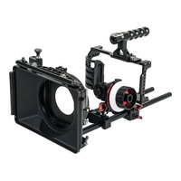 

Came-TV Came-TV BMPCC 4K Plus Rig Mattebox A/B Follow Focus 15mm Rod for BlackMagic Pocket Cinema Camera