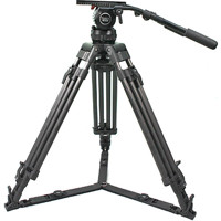 

Came-TV Professional Carbon Fiber Tripod with Fluid Head, Max Load 29.6 kg