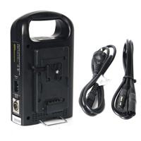 

Came-TV 2 Channel V-Mount Battery Charger and Power Adapter for Camera