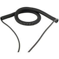

Cable Techniques Unterminated 18" Coiled Pigtail Cable with 18" Straight Tails (4-Conductor)