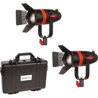 

Came-TV Boltzen F-55W Fresnel 55W Focusable LED Daylight 2-Light Kit, Includes 2x AC Power Cord, 2x Power Adapter, Hard Travel Case