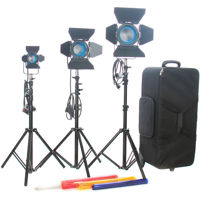 

Came-TV Fresnel Tungsten Continuous Spot 3-Light Set, 1x 650W, 1x 300W & 1x 150W