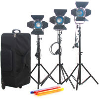 

Came-TV 3x 300W/500W Fresnel Tungsten Continuous Video Spot Lights