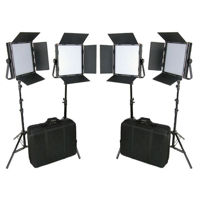 

Came-TV L1024DB8 High CRI 1024 Studio Broadcast 5600K Video Daylight LED 4-Light Kit