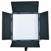 

Came-TV L1024DB8 High CRI 1024 Dimmable Studio Broadcast Video Daylight LED Light, Includes 100-240V Worldwide AC Adapter, Soft Diffusion Panel, Tungsten Panel, Carry Bag