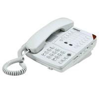 

Cortelco 220421VBA27E Colleague Corded Telephone with Speakerphone, Frost