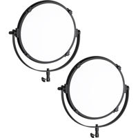 

Came-TV L2500S High CRI Bi-Color SMD LED Video Light with Round Panel, 2 Pack