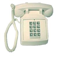 

Cortelco 250015VBA20M Desk Corded Telephone with Volume Control, White