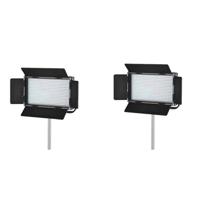 

Came-TV 576 Dimmable Bi-Color LED 2-Light Kit with V-Mount Battery Plate, Includes 2x100-240V Worldwide AC Adapter, 2x Soft Diffusion Panel, 2x Carry Bag