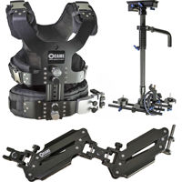 

Came-TV 5.5-33lbs Pro Camera Steadicam Video Carbon Stabilizer with Aluminum Case
