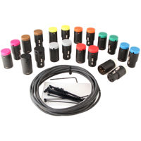 

Cable Techniques Low-Profile XLR 3-Pin Cable DIY Bundle for Field Mixer/Recorder Custom Cable Making (Set of 10)