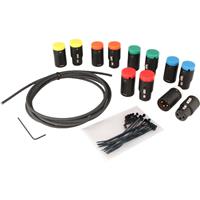 Image of Cable Techniques Low-Profile XLR 3-Pin Cable DIY Bundle for Field Mixer/Recorder Custom Cable Making (Set of 6)