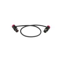 

Cable Techniques LPS Low-Profile LPXLR-3F to TA3F Cable, 12" - Purple Caps