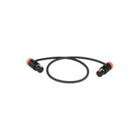 

Cable Techniques LPS Low-Profile LPXLR-3F to TA3F Cable, 18" - Orange Caps